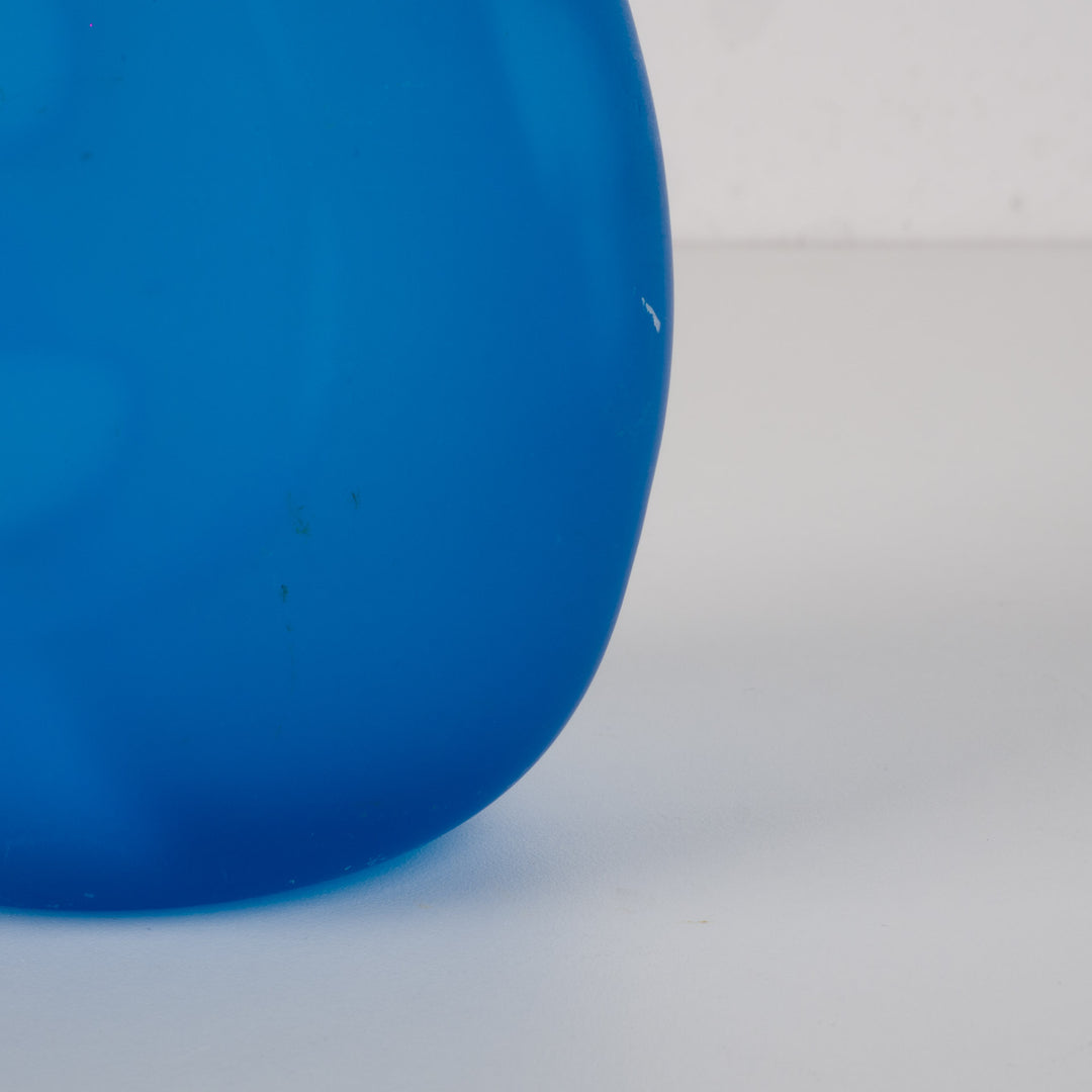 Mdina Glass – Sculptural Blue Vase