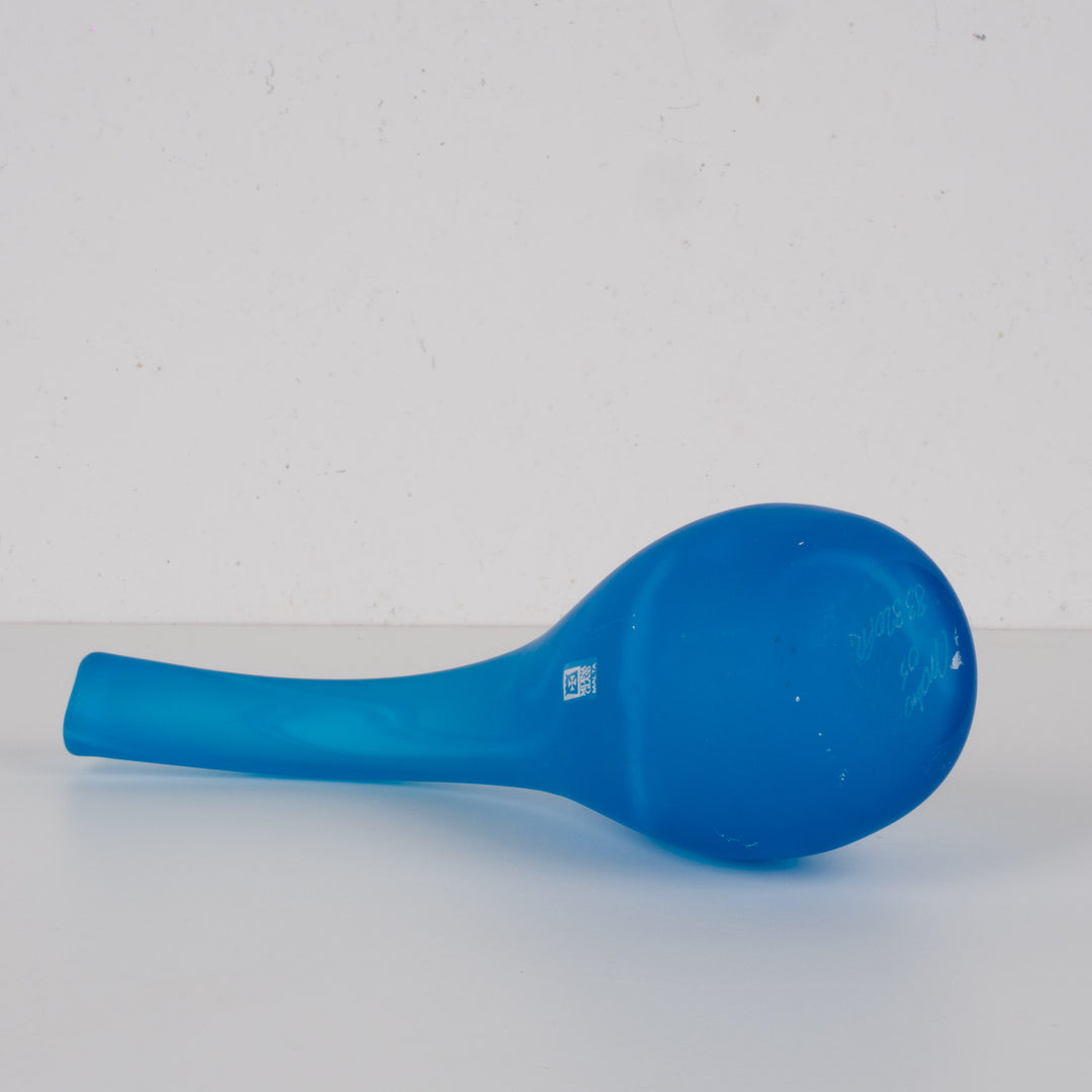 Mdina Glass – Sculptural Blue Vase