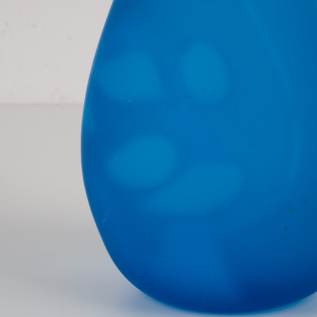 Mdina Glass – Sculptural Blue Vase