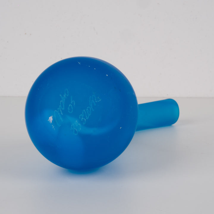 Mdina Glass – Sculptural Blue Vase