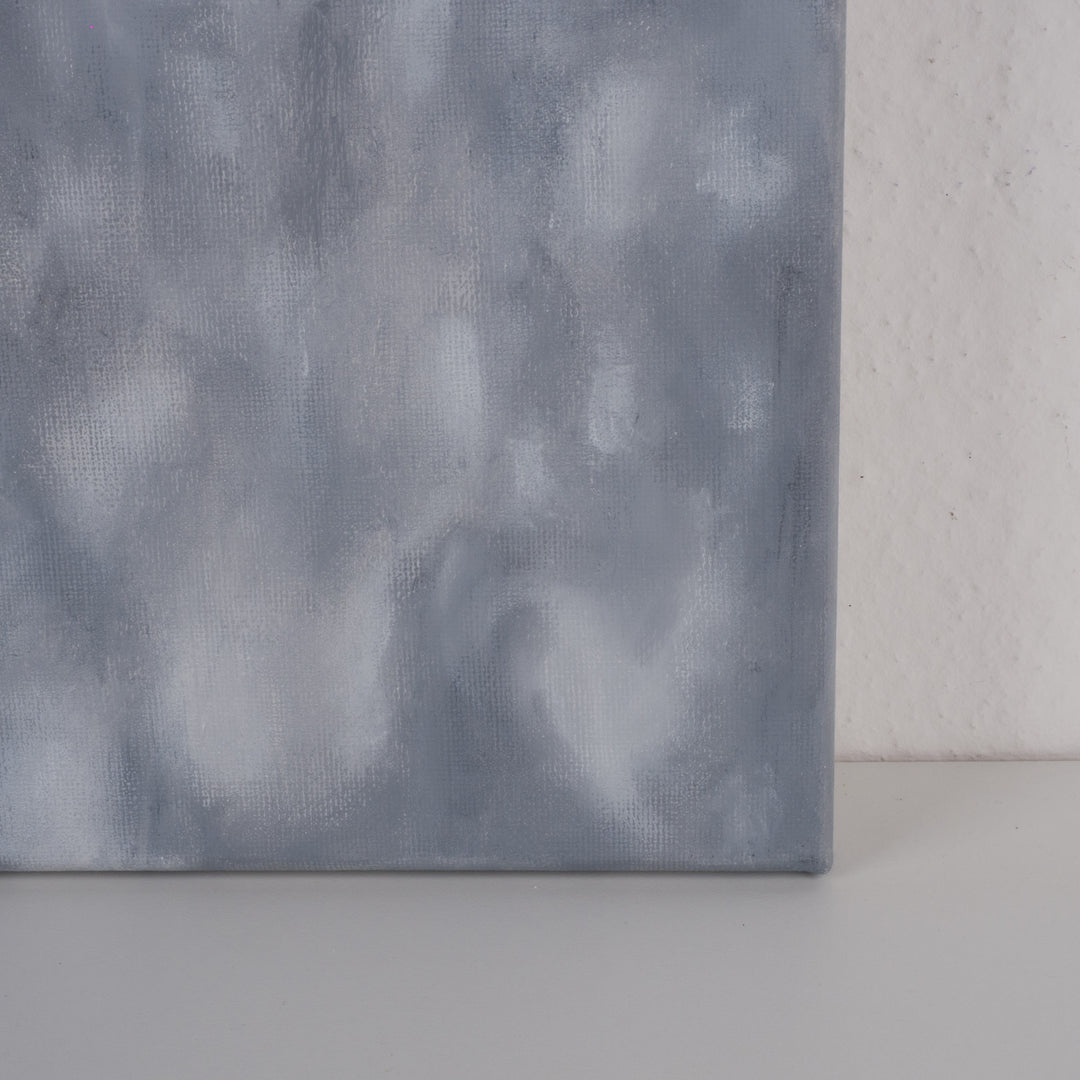 Schilderij “Architectural Silence nr. 12” – Vervagende grenzen tussen binnen en buiten | Monique Coppieters