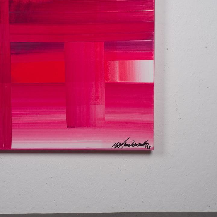 Spraypaint Library – Parscha Mirghawameddin 119,5 x 149 x 2 cm