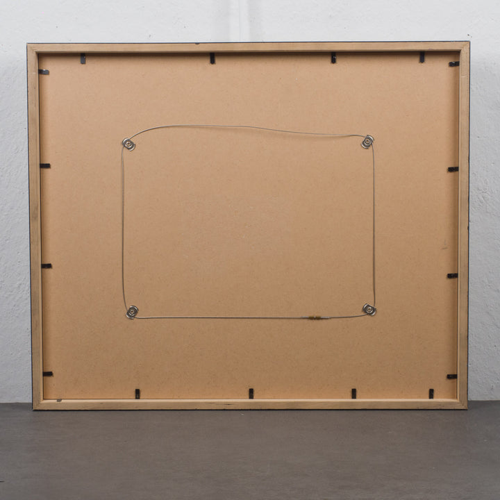 Abstract schilderij in geel – H. De Craene