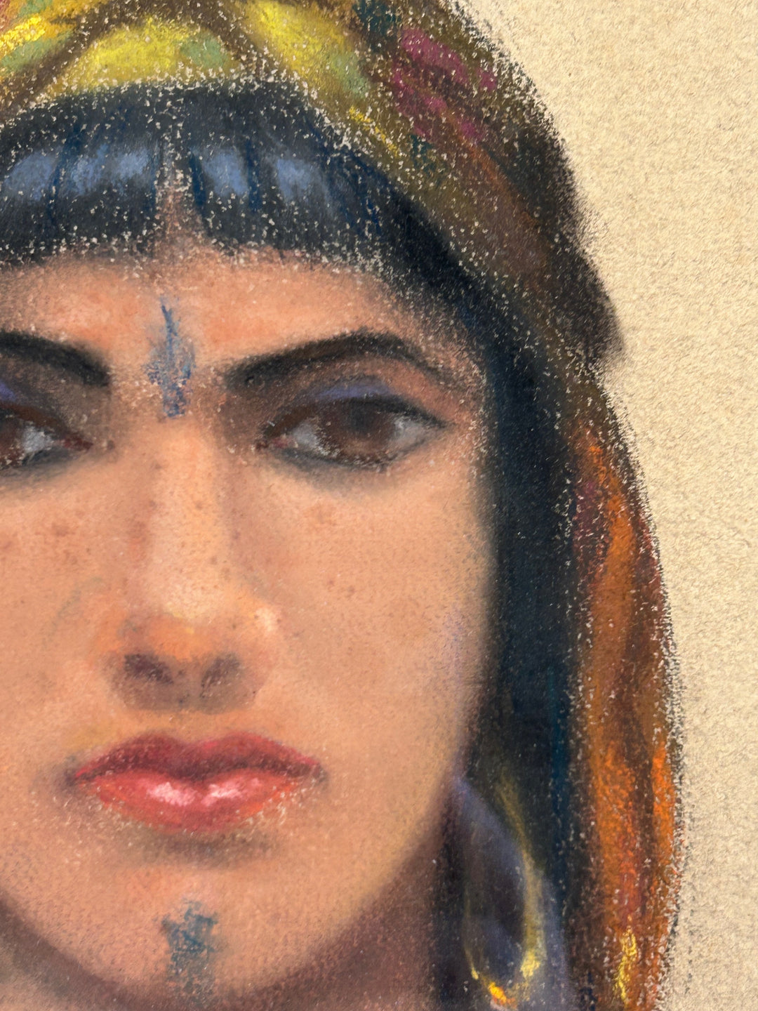 Oriëntaalse Dame – P. Agiostini / 32x40x3,5cm