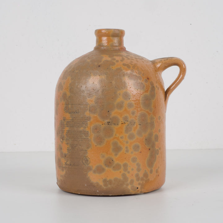 Oude keramische kruik met oor – 14,5 x 11 x 17,5 cm