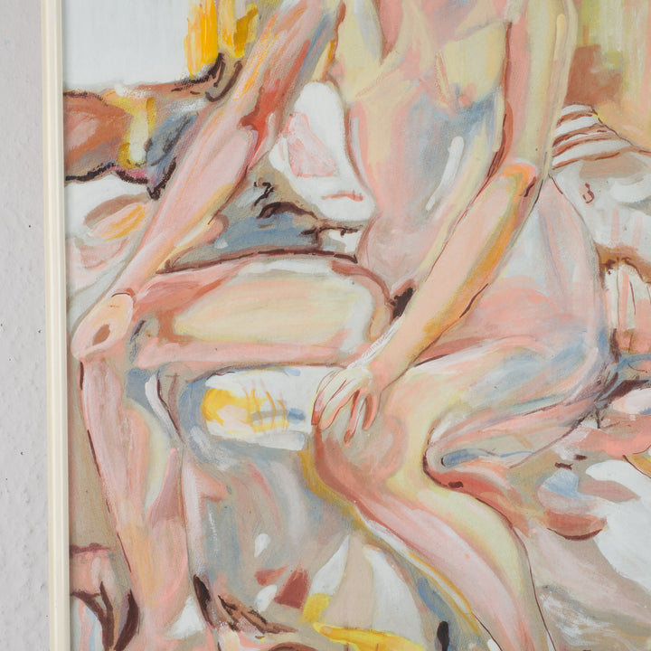Painting "Naked Lady" – S. Matthijs, November 1996 