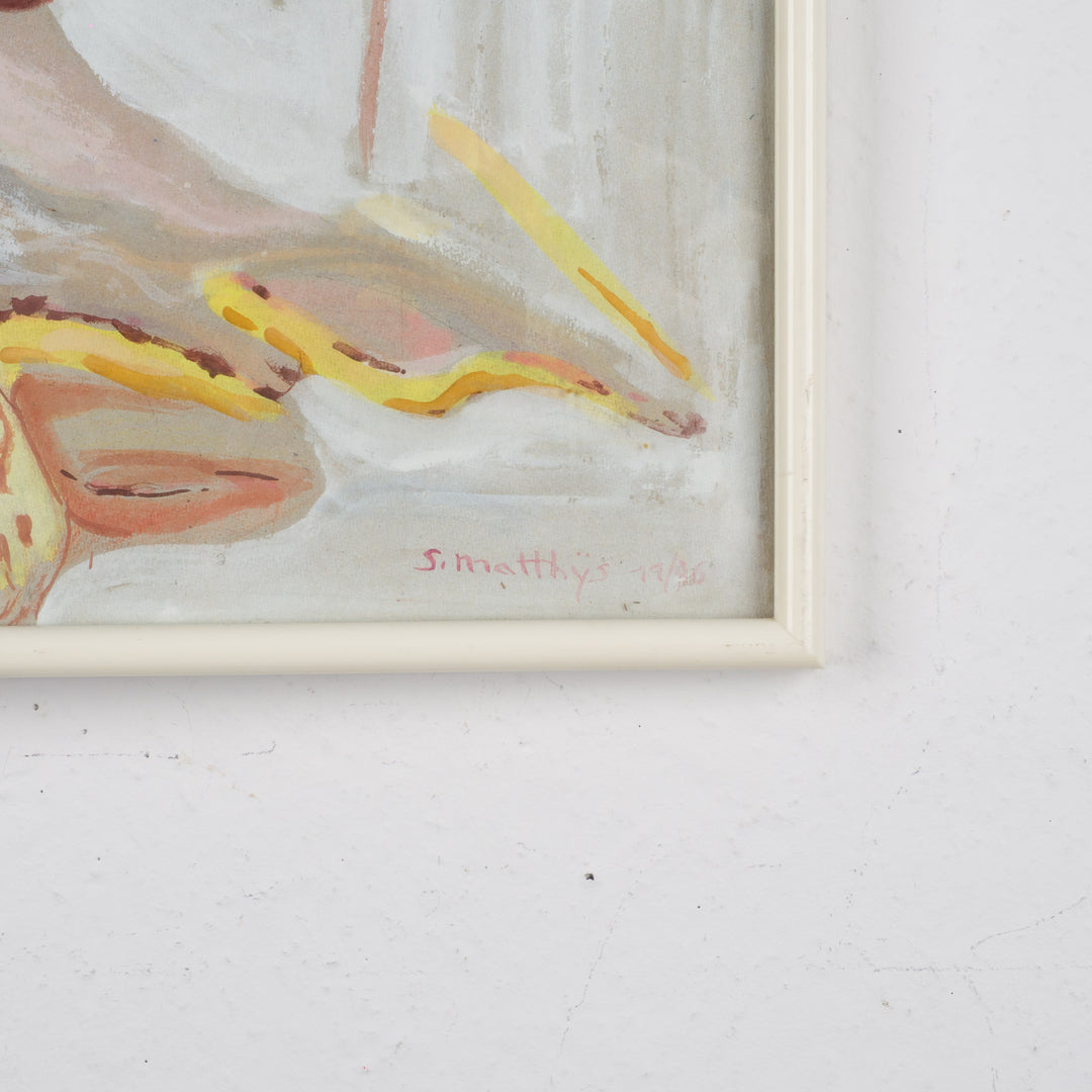 Painting "Naked Lady" – S. Matthijs, November 1996 