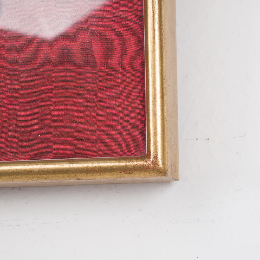 Indian White Resin Painting – Erotic Miniature Art in Mughal Style