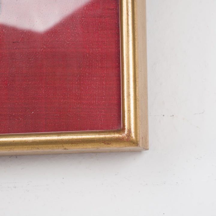Indian White Resin Painting – Erotic Miniature Art in Mughal Style
