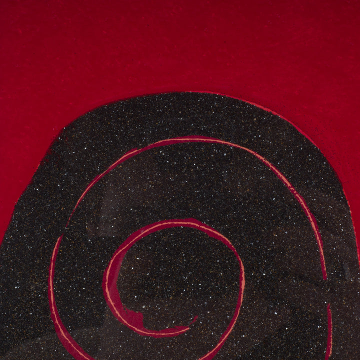 Compositie in Spanning – abstract schilderij in gemengde techniek (1991)