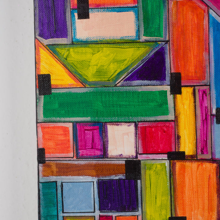 Hedendaags kleurrijk schilderij – JP Terryn | 30 × 40 cm