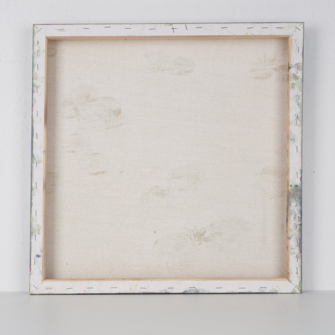 Schilderij met waterlelies – poëtisch en dromerig tafereel (50,5 × 50,5 cm)
