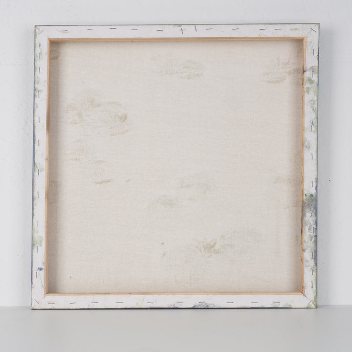 Schilderij met waterlelies – poëtisch en dromerig tafereel (50,5 × 50,5 cm)