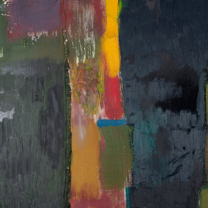 Vintage abstract schilderij – Rita Reychler (1933-2020)