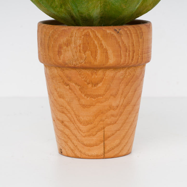 Ludieke houten cactus – speels en decoratief