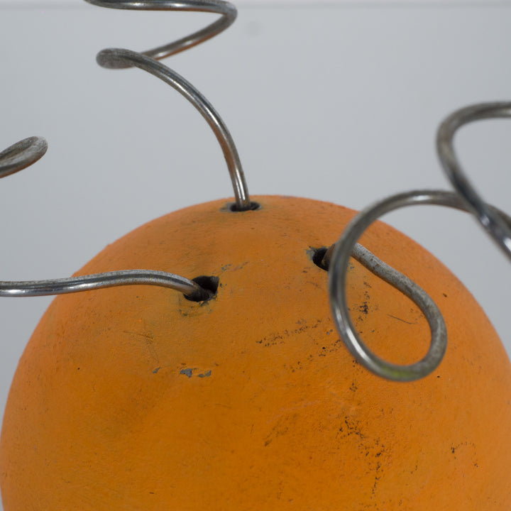 Photo holder in neon orange