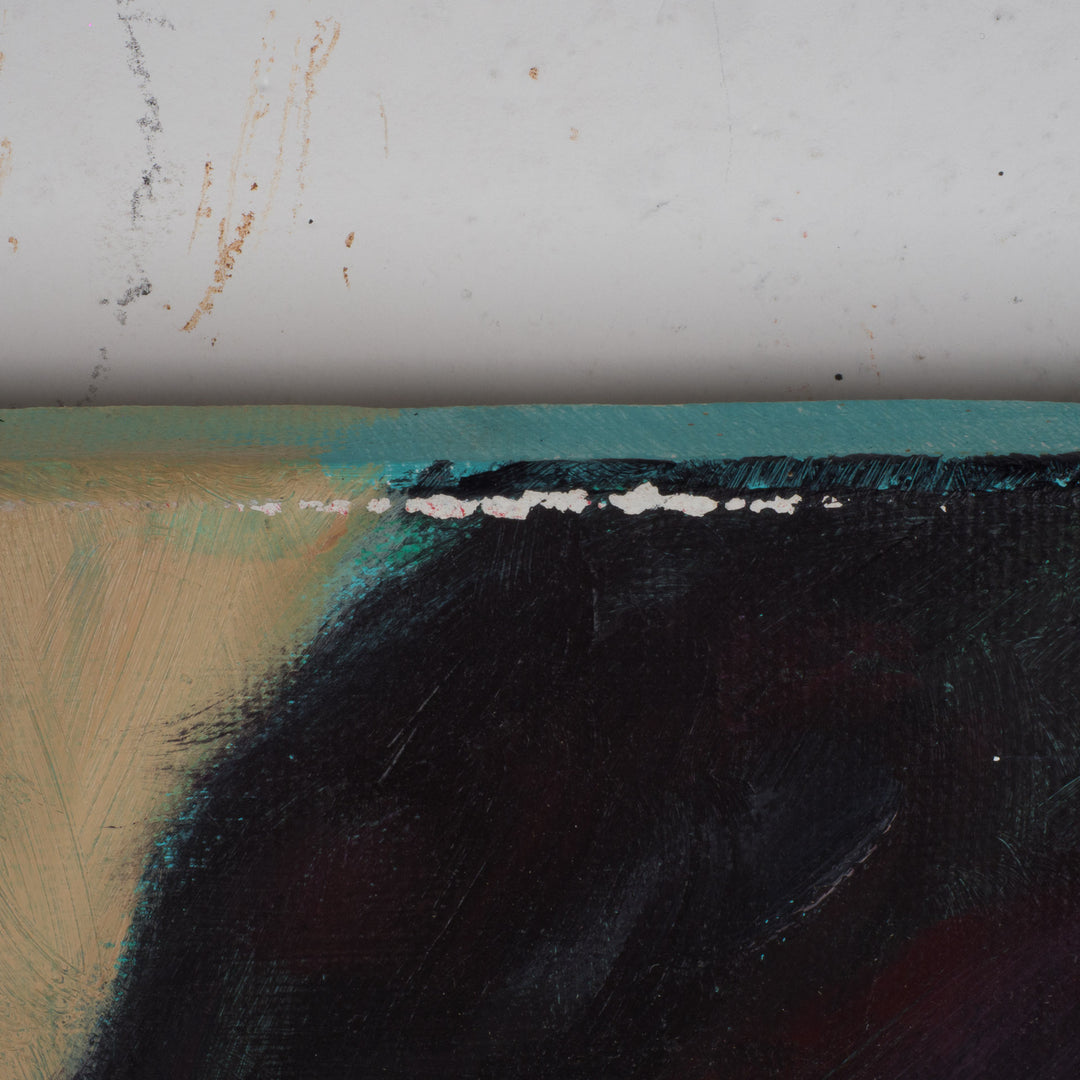 Beautiful painting of a nude woman – soft green and pink tones