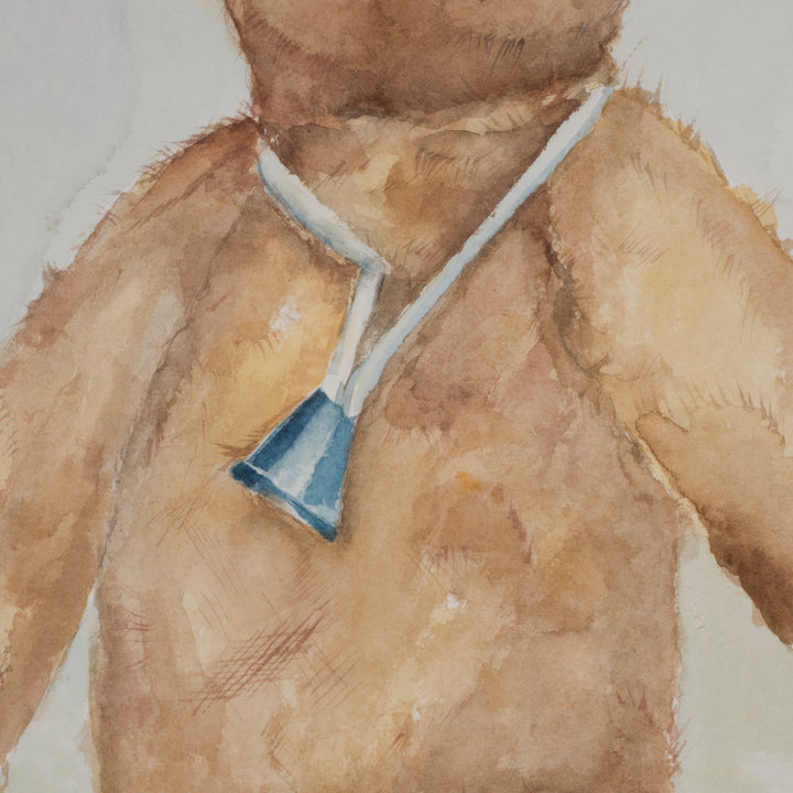 Super beautiful watercolor of a bear