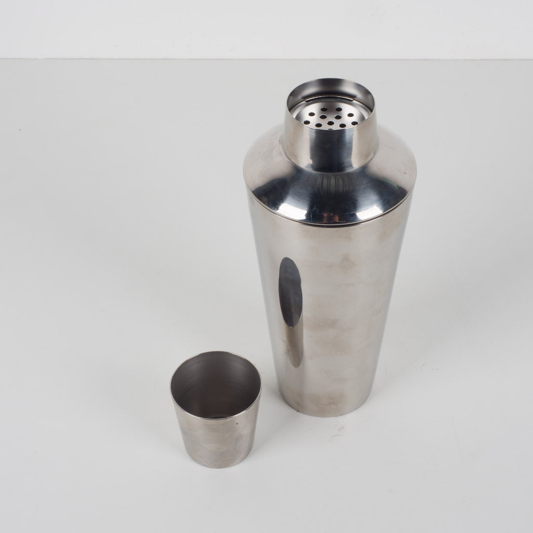 Vintage cocktailshaker in inox – tijdloze barware met karakter
