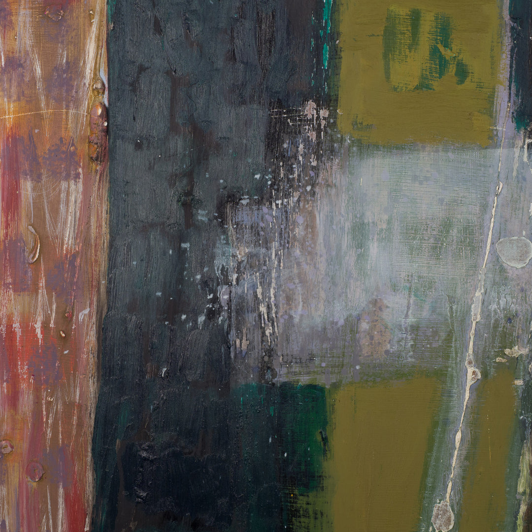 Vintage abstract schilderij – Rita Reychler (1933-2020)