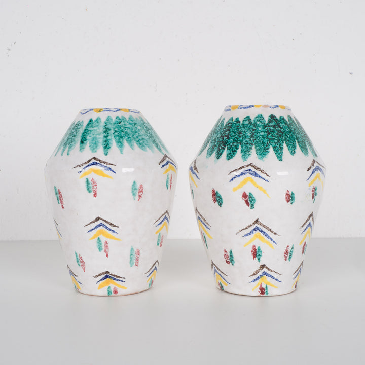 Leuk vintage keramisch vaasje van Fratelli Fanciullacci (1)