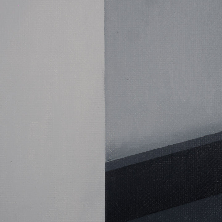 Schilderij 'De stilte van het licht – 70,5x50,5cm - eenvoud die ruimte laat ademen' door Monique Coppieters
