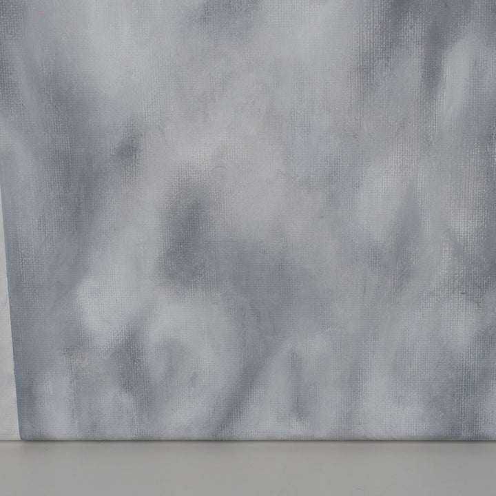 Schilderij “Architectural Silence nr. 12” – Vervagende grenzen tussen binnen en buiten | Monique Coppieters
