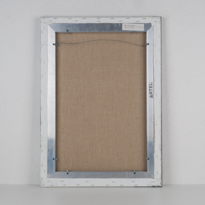 Architecturale stilte in balans – tijdloze rust voor een verfijnd interieur schilderij door Monique Coppieters / 50,5 x 70,5 cm