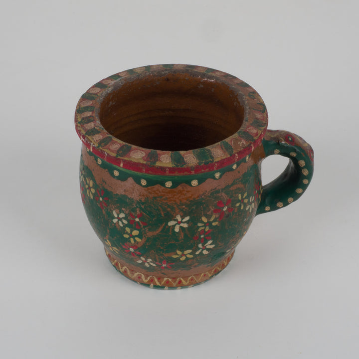 Hand-painted earthenware cup – 1954