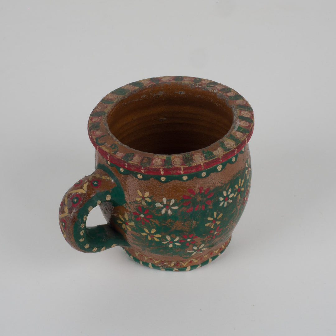 Hand-painted earthenware cup – 1954