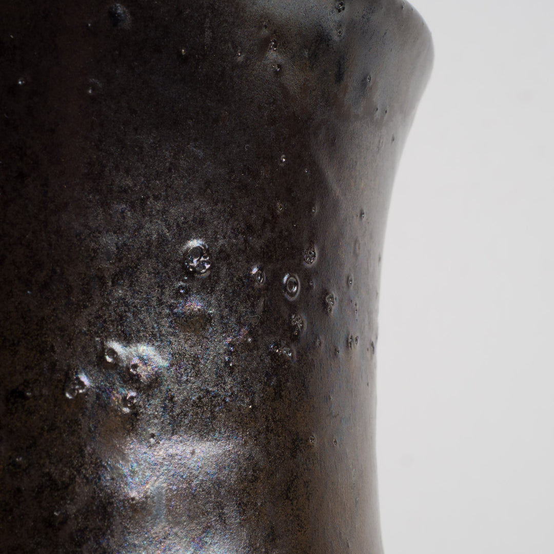 Vintage keramische vaas met luster glazuur – RW Handwerk – 20 cm