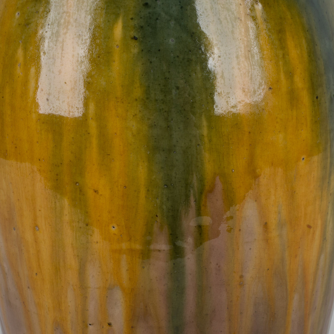 Flemish Earthenware Vase – Early 20th Century (GG3)