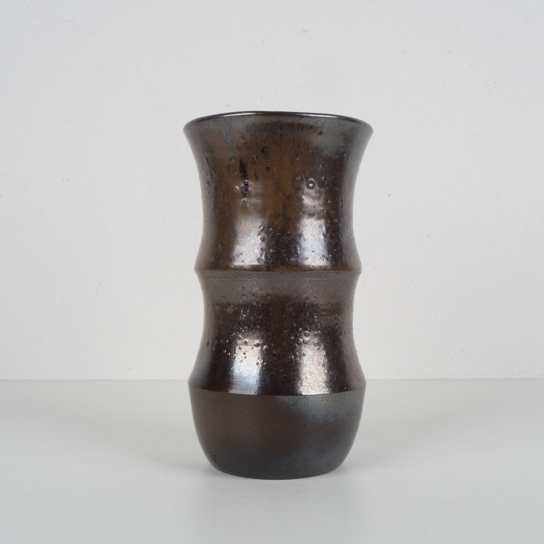 Vintage keramische vaas met luster glazuur – RW Handwerk – 20 cm