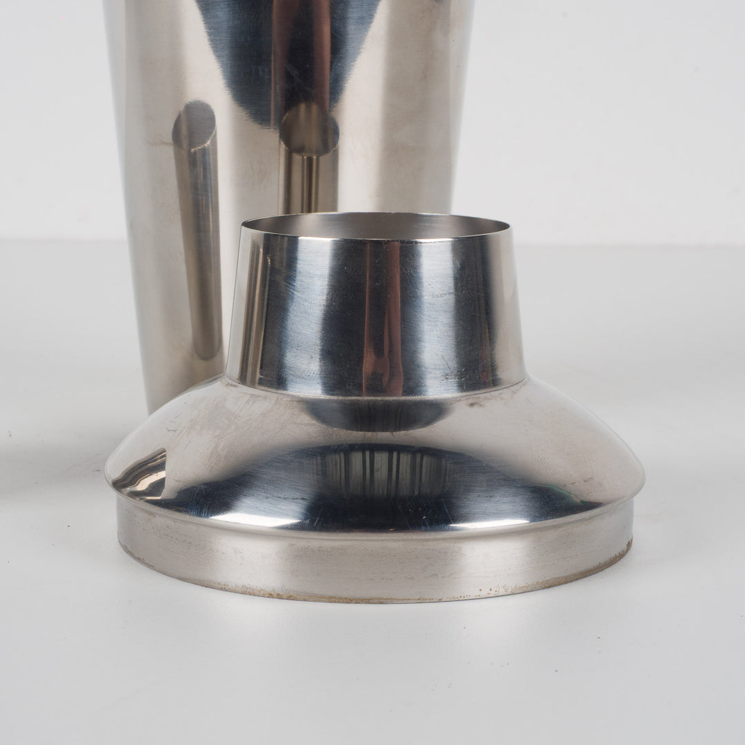 Vintage cocktailshaker in inox – tijdloze barware met karakter