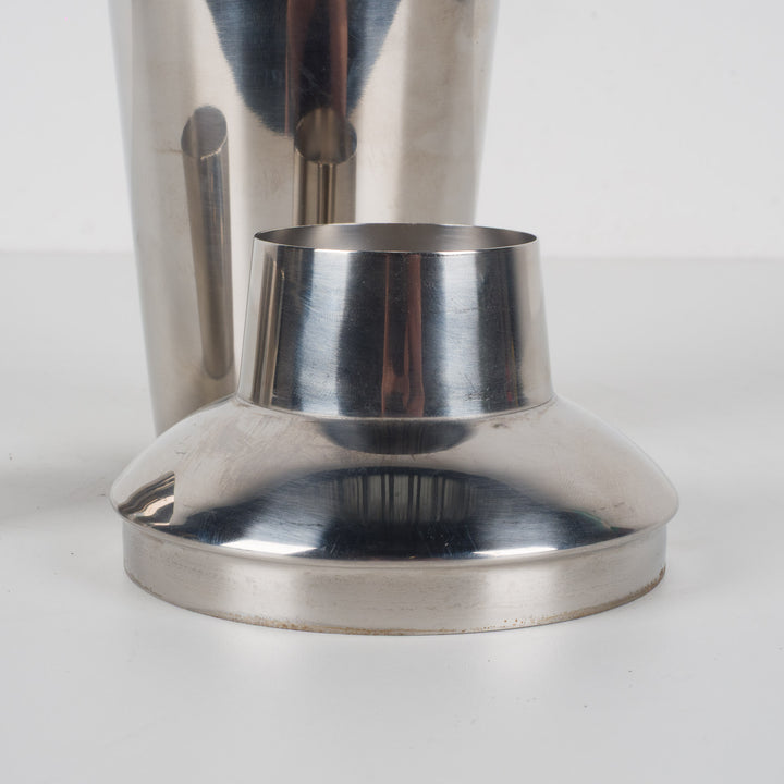 Vintage cocktailshaker in inox – tijdloze barware met karakter
