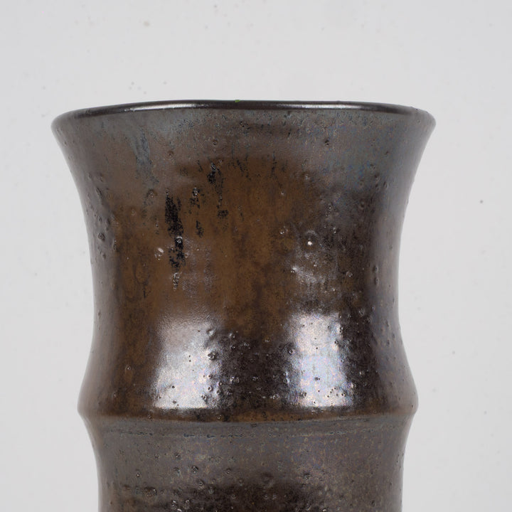 Vintage keramische vaas met luster glazuur – RW Handwerk – 20 cm