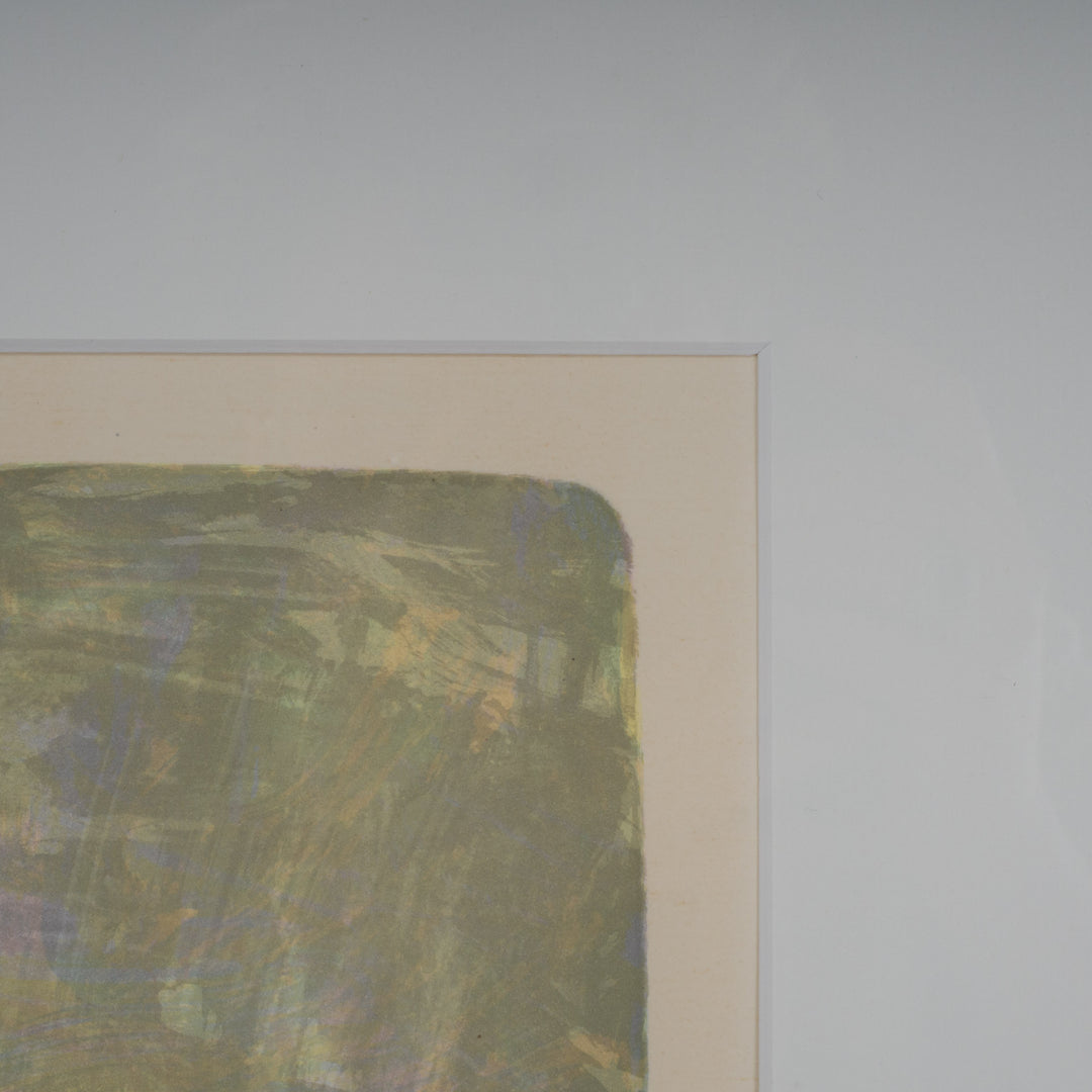 Beautiful modern lithograph by artist Pavel Roucka