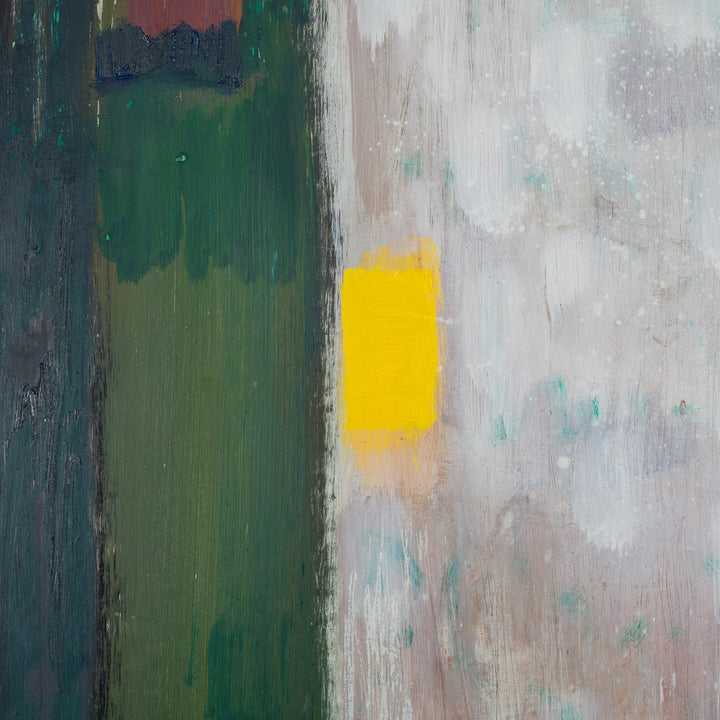 Vintage abstract schilderij – Rita Reychler (1933-2020)