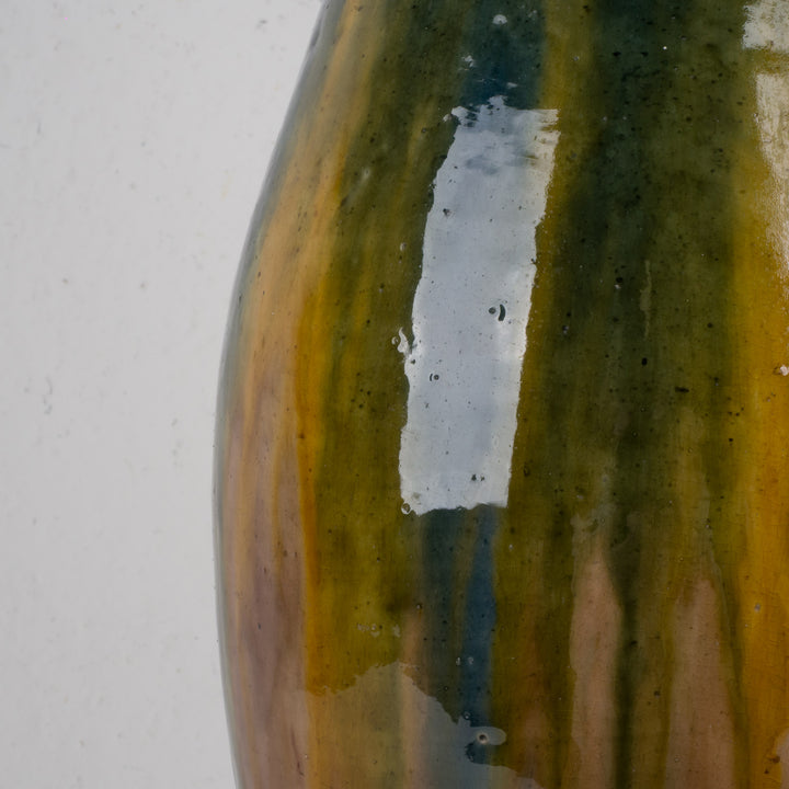 Flemish Earthenware Vase – Early 20th Century (GG3)