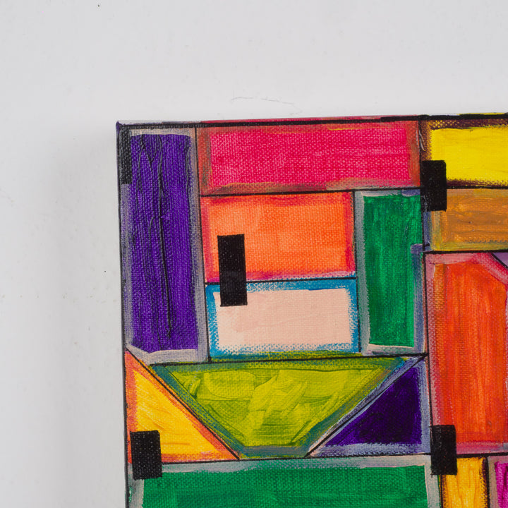 Hedendaags kleurrijk schilderij – JP Terryn | 30 × 40 cm