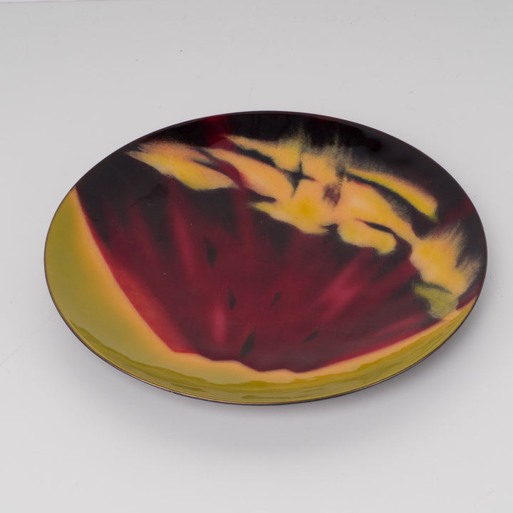 Ando Japan - plate enamel on copper - representation of the Fiji Mountain