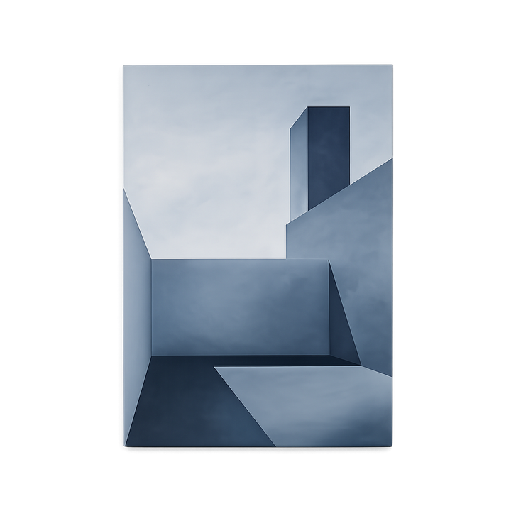 Monique Coppieters – Schilderij Architectural Silence 20 / 50,5 × 70,5 × 2,5 cm
