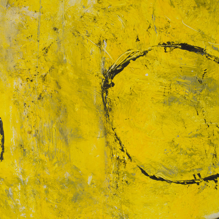 'Happy Connect' by Linda Hosten – 100x69.5x1.5 cm – signed