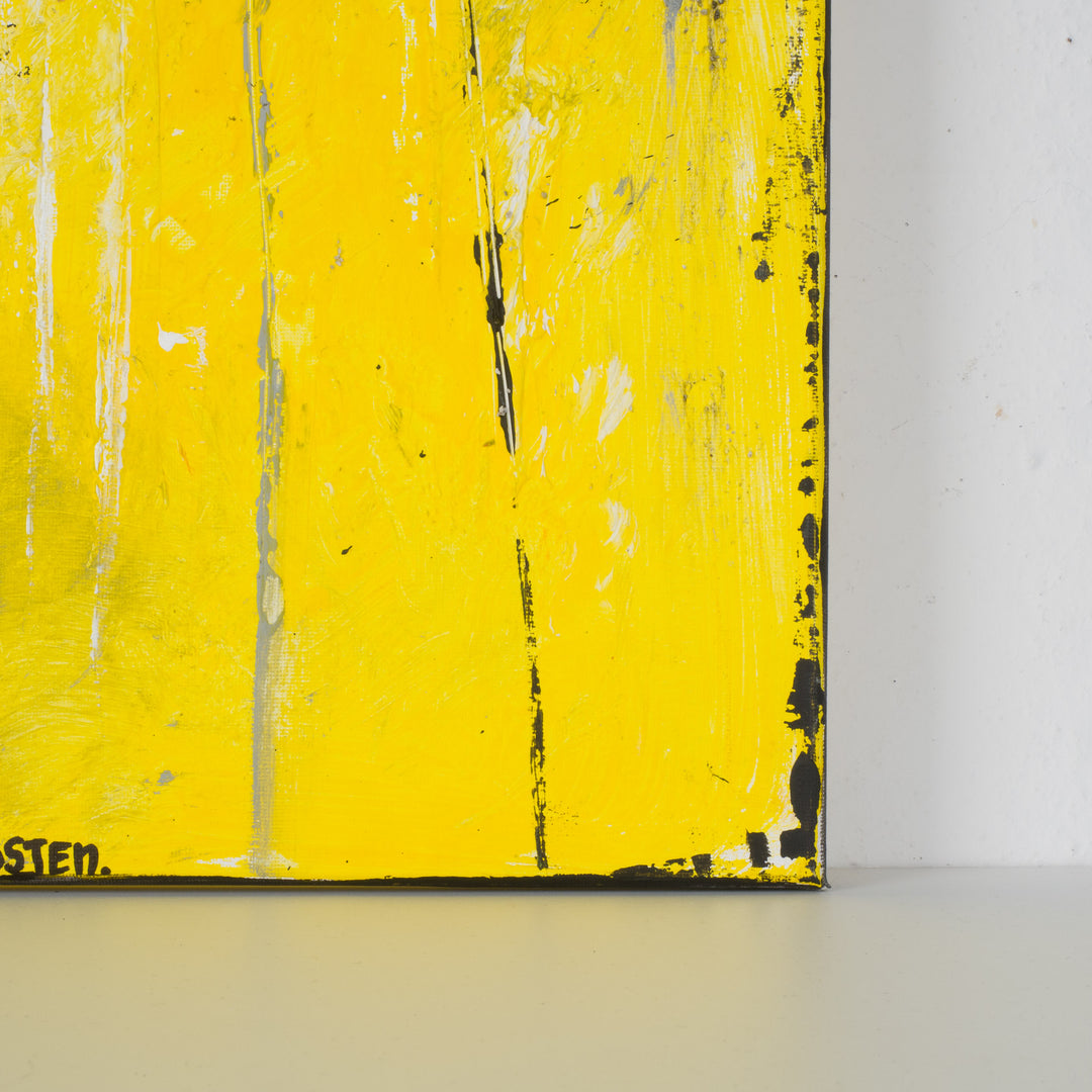 'Happy Connect' by Linda Hosten – 100x69.5x1.5 cm – signed