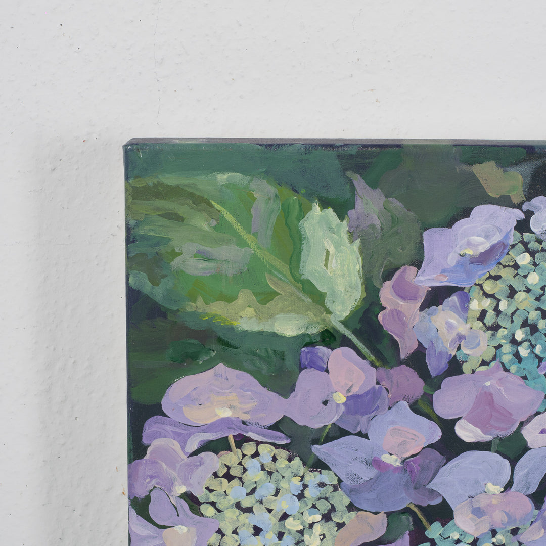 'Les Hydrangeas' by Ghislaine Deschuyteneer