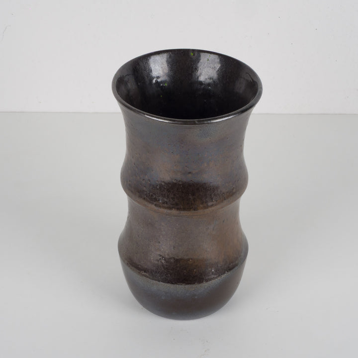 Vintage keramische vaas met luster glazuur – RW Handwerk – 20 cm