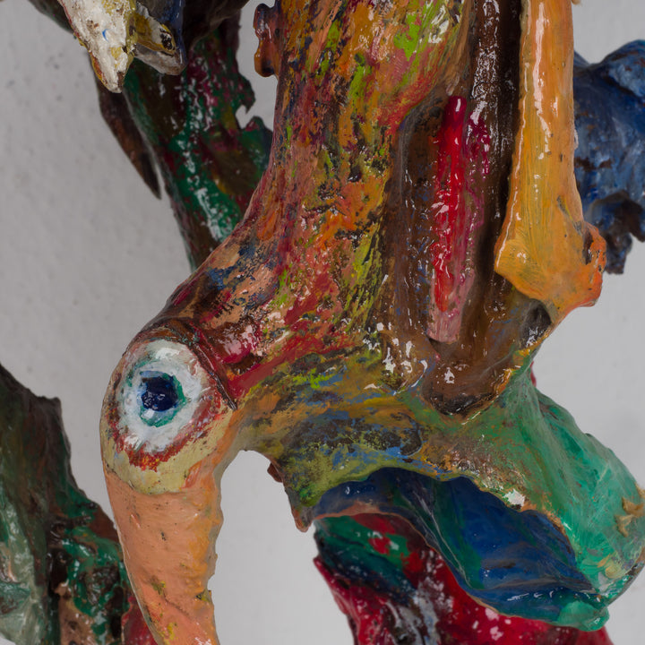 Organic ceramic artwork by Raphaël De Schout