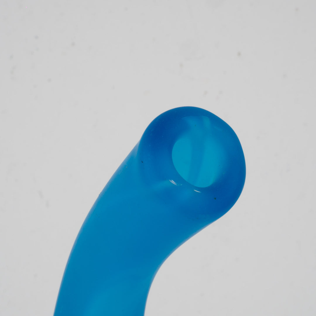 Mdina Glass – Sculptural Blue Vase