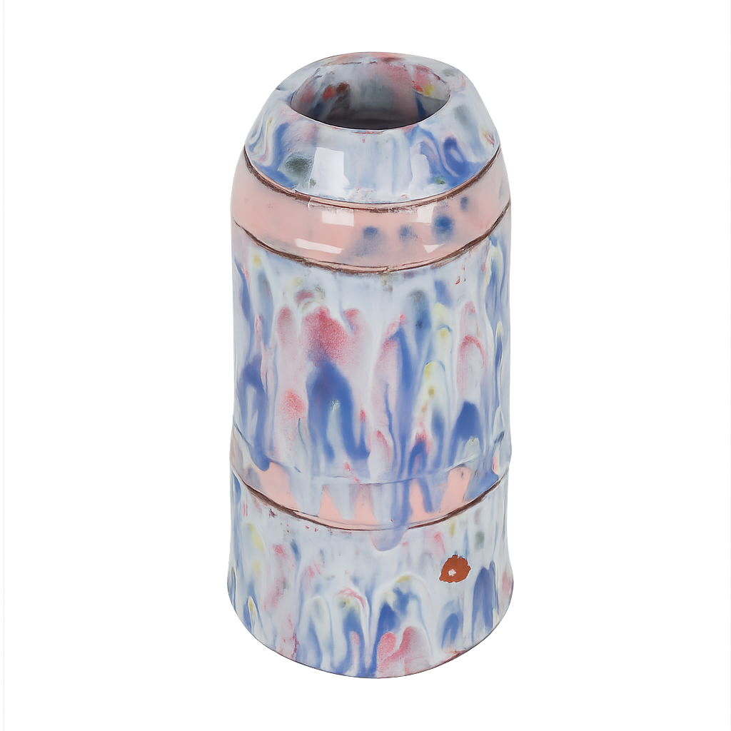 Handgemaakt keramisch object – Patrick Bennoot / 9 x 9 x 22 cm