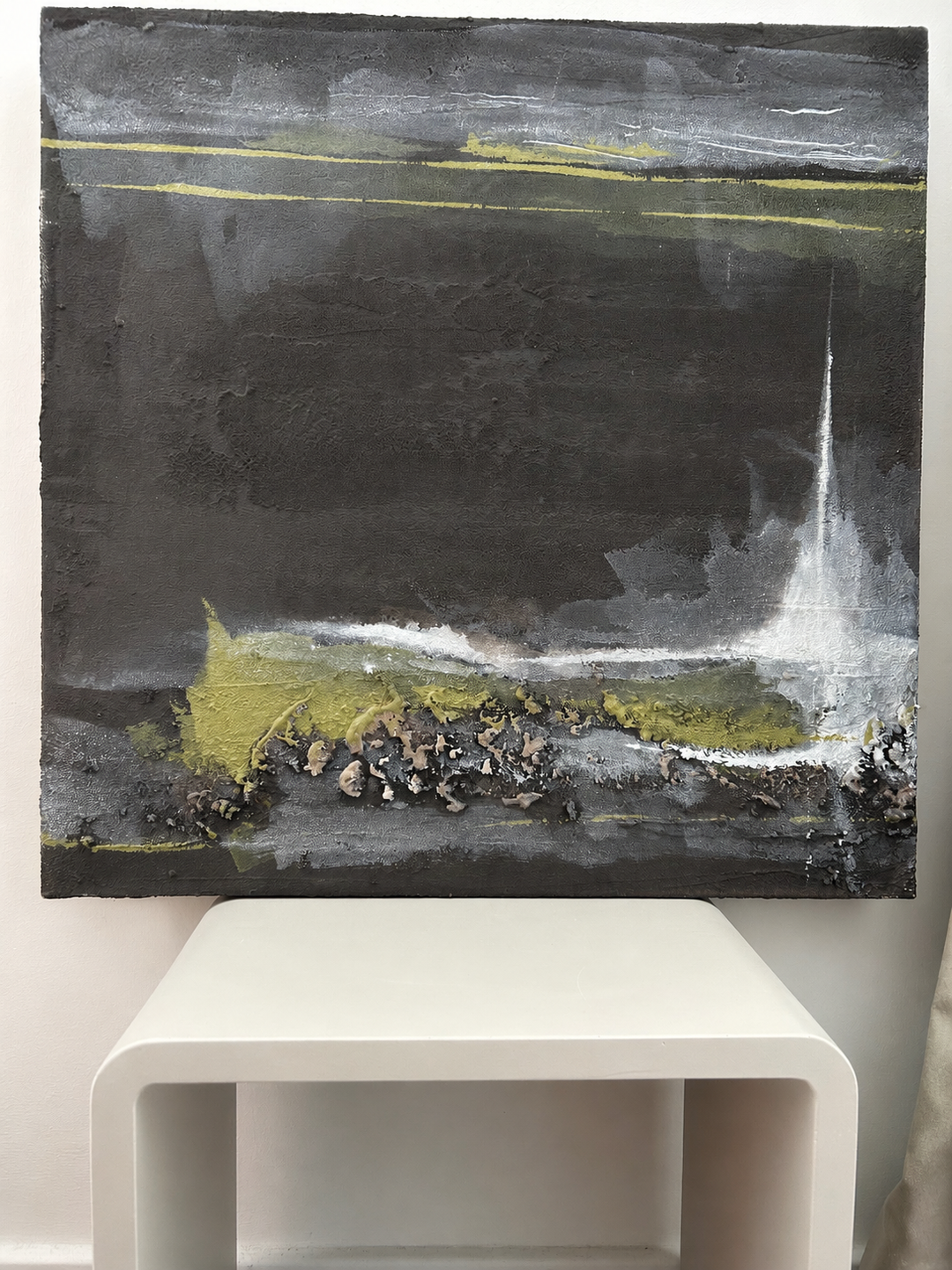 Schilderij Verweerde Horizon | 50,5 x 50,5 x 3,5 cm